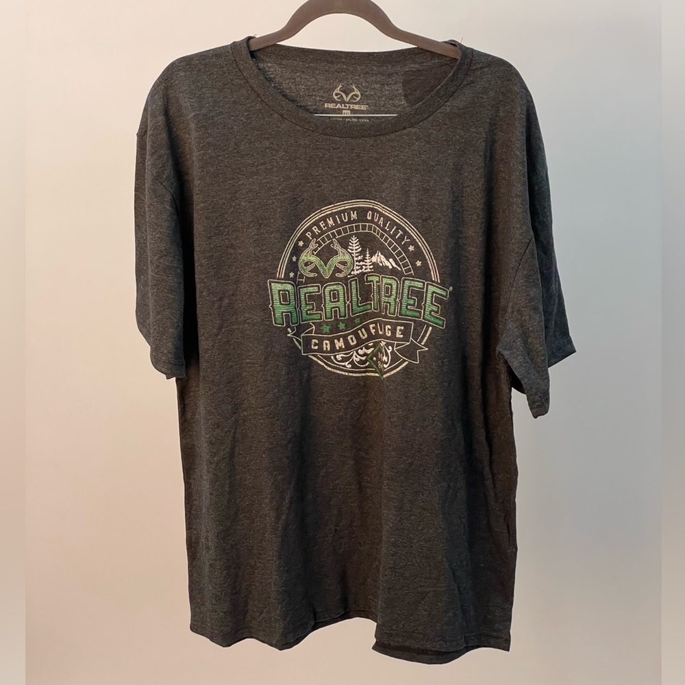 NWT Realtree Gray Shirt 2XL